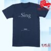 kenny Official Travis Sing Promo Only Not For Resale Shirt