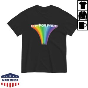 kenny Parishilton Merch Rainbow Gay For Paris Unisex Tee