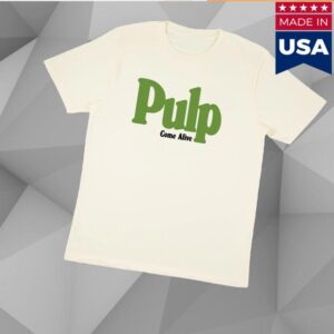 kenny Pulp Shop Pulp Come Alive Ecru T Shirtv kenny Pulp Shop Pulp Come Alive Ecru T Shirtv
