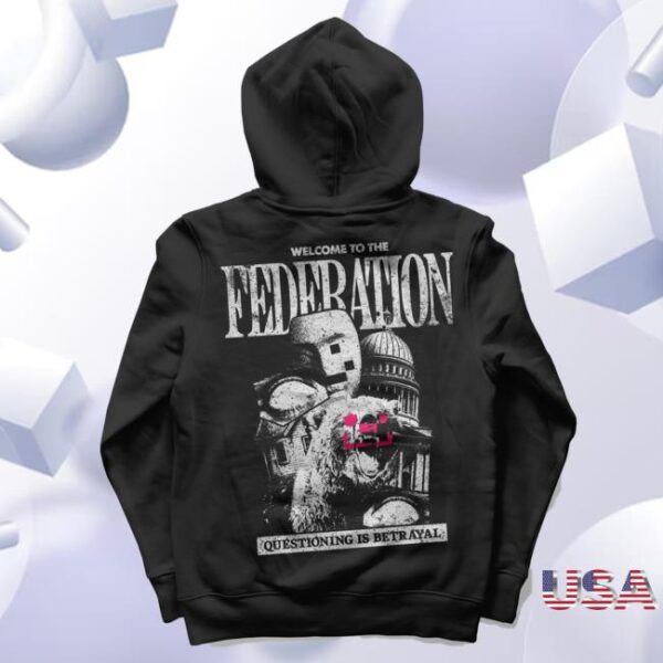 kenny Quackity Merch Qsmp The Federation Hoodievx