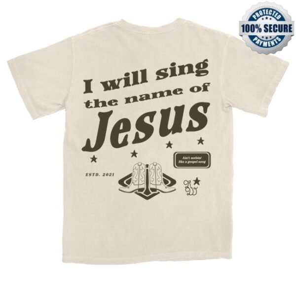 kenny Rhett Walker Store I Will Sing Shirt1