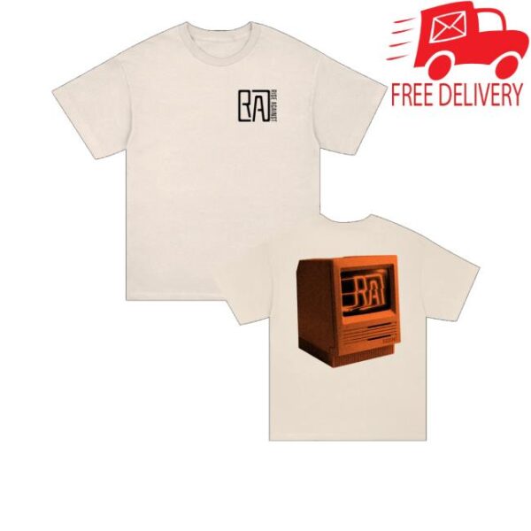 kenny Riseagainst Merch Monitor Logo T Shirt