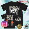 kenny Russell Dickerson Merch Shop Store Rd World Tour Shirtss