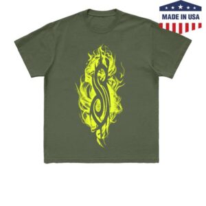 kenny Slipknot Official Store Slipknot Flamed Tribal S Shirt