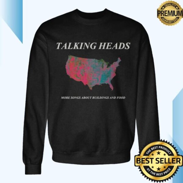 kenny Talking Heads Official Merch More Songs About Buildings And Food Crewneck