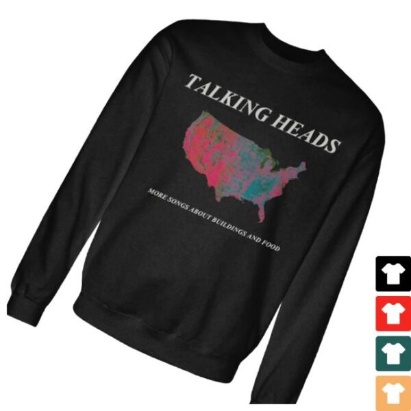 kenny Talking Heads Official Merch More Songs About Buildings And Food Crewnecks