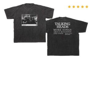 kenny Talking Heads Official Merch More Songs About Buildings And Food Photo Shirt