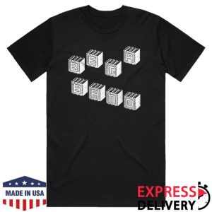 kenny The Beta Band Store Blocks Black Shirt