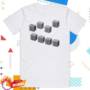 kenny The Beta Band Store Blocks White Shirt