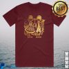 kenny The Beta Band Store Holding Hands Burgundy Shirt
