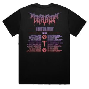kenny Trivium Merch Ascendancy Tour Shirt 2025 1 kenny Trivium Merch Ascendancy Tour Shirt 2025 1