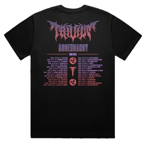 kenny Trivium Merch Ascendancy Tour Shirt 2025 1