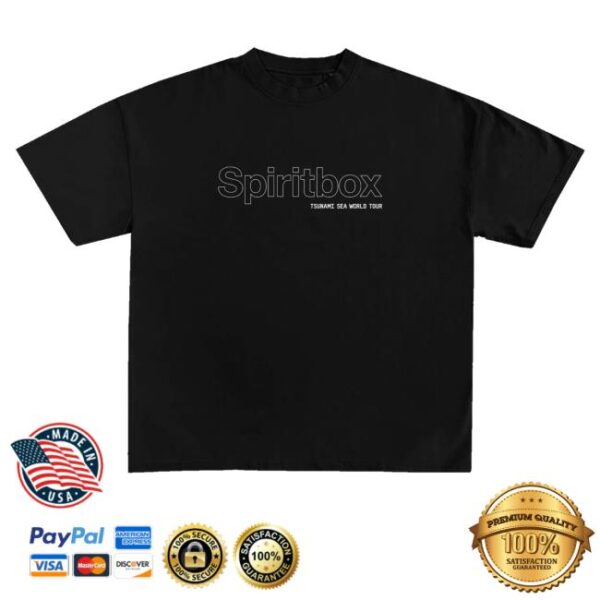 kenny Tsunami Sea Merch Tsunami Sea World Tour Black Shirt0