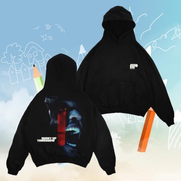 kenny Xo Store Merch Hurry Up Tomorrow Poster Hoodie0
