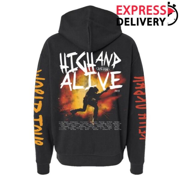 kenny sau Official Keith Urban Merch Shop Store High And Alive World Tour 2025 Shirt