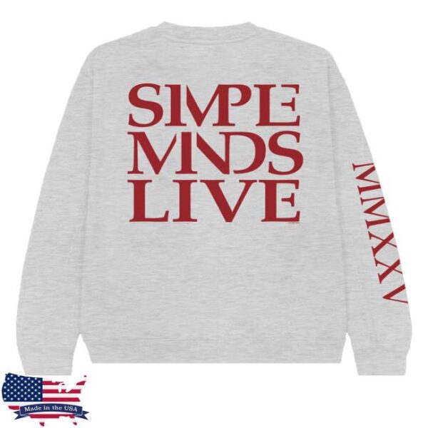 kenny sau Simple Minds Merch Shop Store Live 2025 Shirt