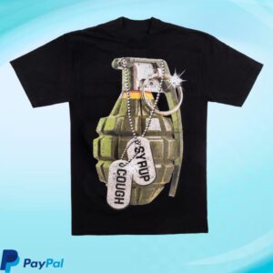 kenny trc Official Coughsyrup Grenade Shirt kenny trc Official Coughsyrup Grenade Shirt
