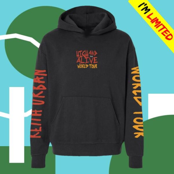 kenny trc Official Keith Urban Merch Shop Store High And Alive World Tour 2025 Shirt