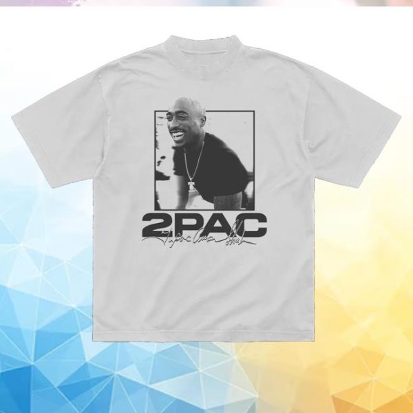kenny 2Pac Merch 2 Live And Die In La White Shirt 1
