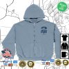 kenny 2Pac Merch Only God Can Judge Me Blue Zip Hoodie