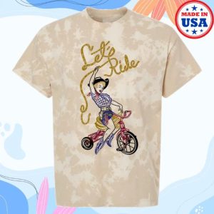 kenny Akinz Merch Lets Ride Tie Dye Tee