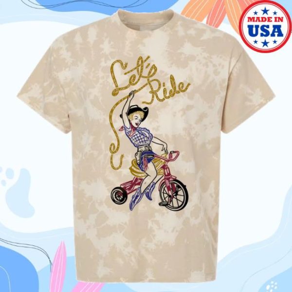 kenny Akinz Merch Lets Ride Tie Dye Tee
