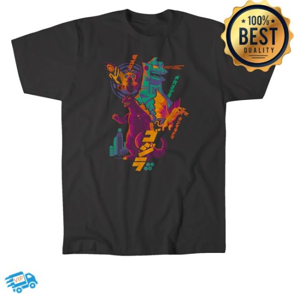 kenny Alamo Drafthouse Cinema Merch Store Godzilla In Color Shirt