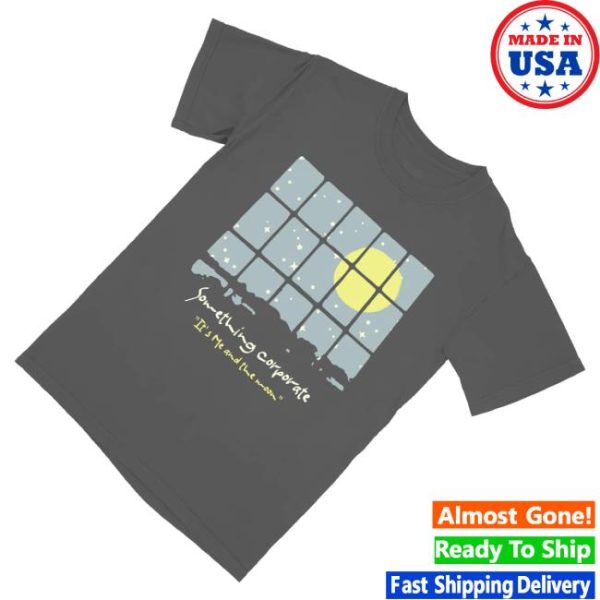 kenny Andrew Mcmahon Merch Something Corporate Me And The Moon Shirt0