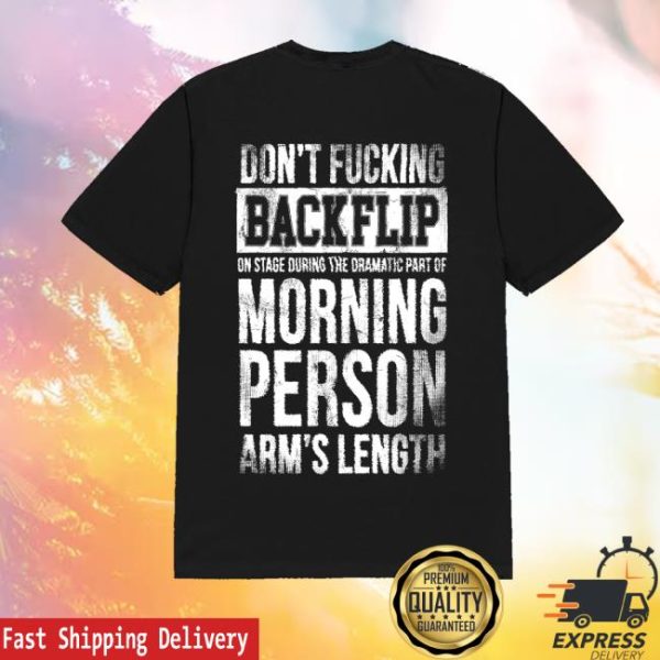 kenny Armslength Shop Dont Flipping Backflip Shirt