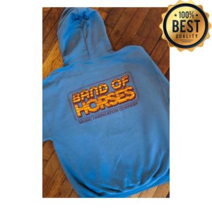 kenny Band Of Horses Official Merch Stamp Music Fabrication Company Hoodie