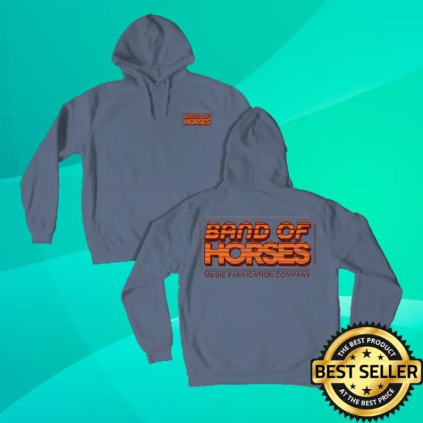 kenny Band Of Horses Official Merch Stamp Music Fabrication Company Hoodies
