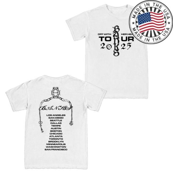 kenny Banks Merch Off With Her Head Tour Tee1