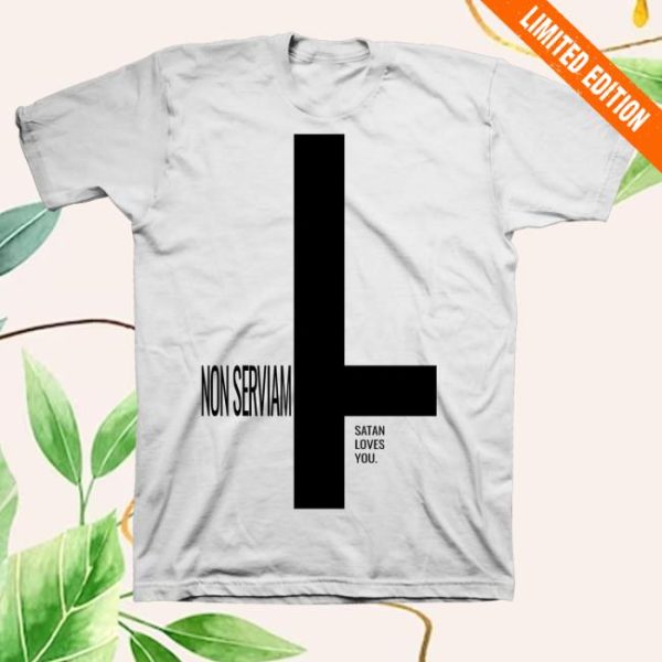 kenny Behemoth Merch Neronoir Non Serviam White Shirt0