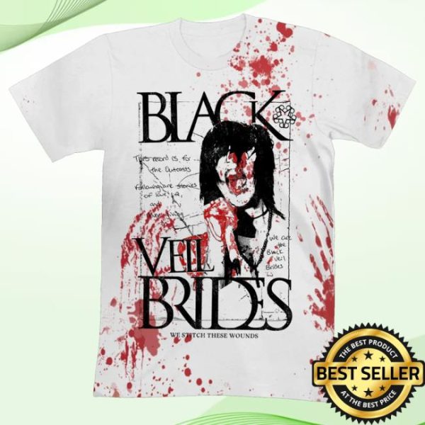 kenny Black Veil Brides Merch Bloody Andy Shirt 1