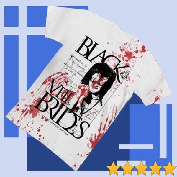 kenny Black Veil Brides Merch Bloody Andy Shirt0 1