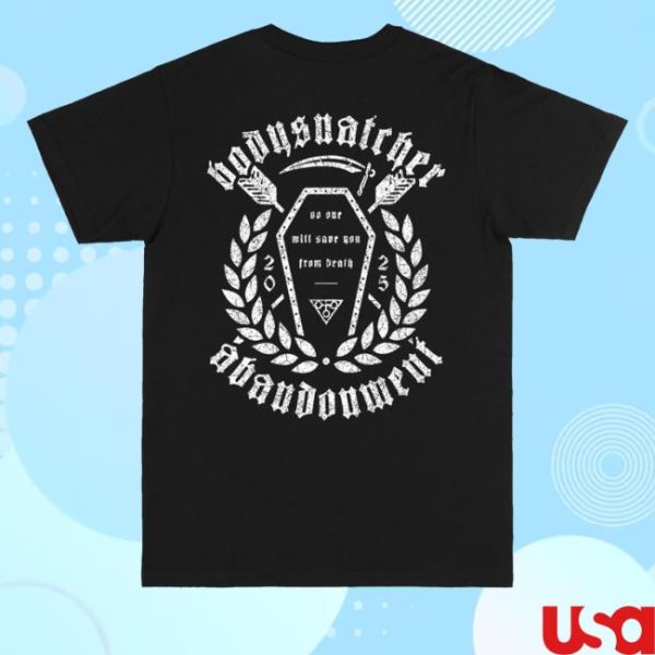 kenny Bodysnatcher Official Merch Abandonment No One Will Save You From Death Shirts
