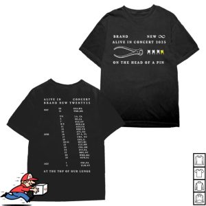 kenny Brand New Merch Alive In Concert 2025 Tour Tee0 kenny Brand New Merch Alive In Concert 2025 Tour Tee0