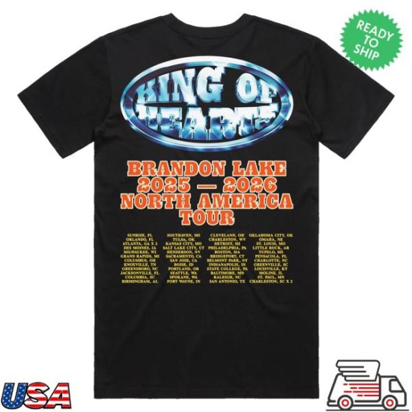 kenny Brandon Lake Merch Koh Chrome Tour Tee0
