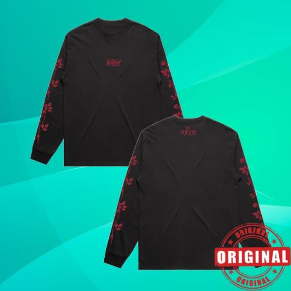 kenny Bullet For My Valentine Merch The Poison 20Th Anniversary Black Long Sleeve T Shirtv