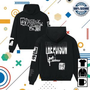 kenny Bullet For My Valentine Merch The Poison Anniversary Black Hoodieb kenny Bullet For My Valentine Merch The Poison Anniversary Black Hoodieb