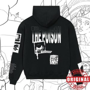 kenny Bullet For My Valentine Merch The Poison Anniversary Black Hoodiev kenny Bullet For My Valentine Merch The Poison Anniversary Black Hoodiev