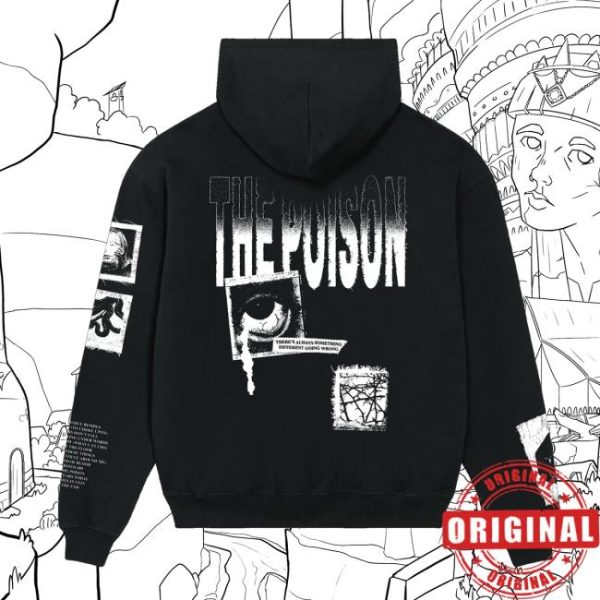 kenny Bullet For My Valentine Merch The Poison Anniversary Black Hoodiev