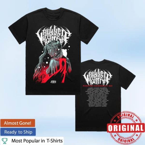 kenny Bullet For My Valentine Merch Through The Door Black T Shirtb
