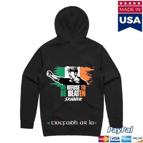 kenny Cfmeu Merch Store We Refuse To Be Beaten Skinner Hoodiec