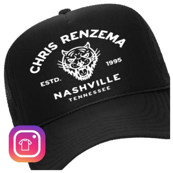 kenny Chris Renzema Tiger Trucker Hats