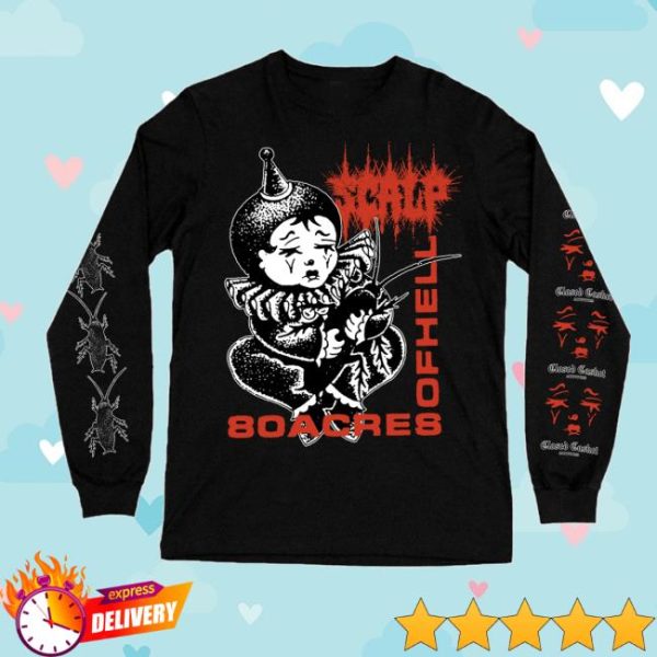 kenny Closed Casket Activities Merch Scalp 80Acresofhell Longsleeve