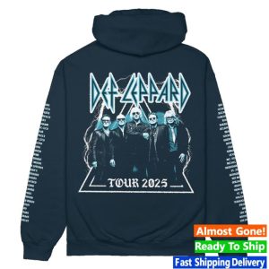 kenny Def Leppard Merch Electric Summer Tour 2025 Pullover 2