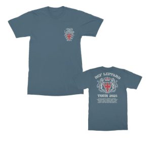 kenny Def Leppard Merch Lets Get Rocked 2025 Tour T Shirt 1