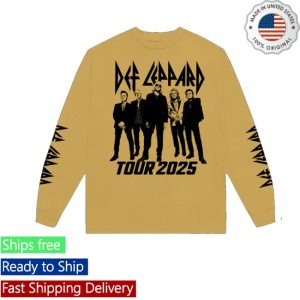 kenny Def Leppard Merch Summer Tour 2025 Long Sleeve T Shirt kenny Def Leppard Merch Summer Tour 2025 Long Sleeve T Shirt