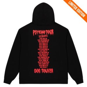 kenny Don Toliver Merch Psycho Tour Cover Hoodie kenny Don Toliver Merch Psycho Tour Cover Hoodie